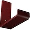 Ekena Millwork Steel Hanging Shelf Bracket, Hammered Bright Red 2"W x 6"D x 5 1/2"H BKTM02X06X05HSHRE - alternate 1